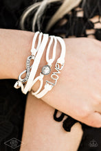 Load image into Gallery viewer, Infinitely Irresistible - White Bracelet - Paparazzi Jewelry