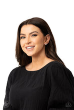 Load image into Gallery viewer, Just In TIMELESS - White Post Earrings - Paparazzi Jewelry