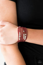 Load image into Gallery viewer, Back To BACKPACKER - Red Bracelet - Paparazzi Jewelry