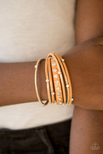 Load image into Gallery viewer, CATWALK It Off - Orange Bracelet - Paparazzi Jewelry