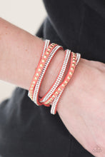 Load image into Gallery viewer, I BOLD You So! - Orange Bracelet - Paparazzi Jewelry