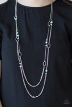 Load image into Gallery viewer, The New Girl In Town - Blue Necklace - Paparazzi Jewelry