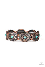 Load image into Gallery viewer, paparazzi-accessories-west-wishes-copper-bracelet