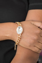 Load image into Gallery viewer, Luxury Lush - Gold Bracelet - Paprazzi Jewelry