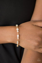 Load image into Gallery viewer, Twinkle Twinkle Little STARLET - Gold Bracelet - Paparazzi Jewelry