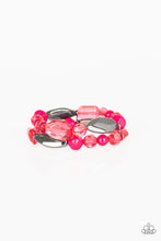 Load image into Gallery viewer, paparazzi-accessories-rockin-rock-candy-pink-bracelet