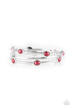 Load image into Gallery viewer, paparazzi-accessories-bangle-belle-red