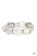 Load image into Gallery viewer, paparazzi-accessories-here-i-am-white-bracelet