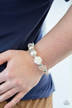 Load image into Gallery viewer, Here I Am - White Bracelet - Paparazzi Jewelry