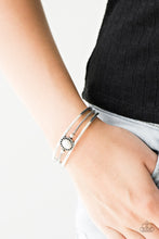 Load image into Gallery viewer, Borderline Borderland - White Bracelet - Paparazzi Jewelry