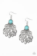 Load image into Gallery viewer, paparazzi-accessories-a-bit-on-the-wildside-blue-earrings