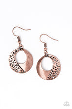 Load image into Gallery viewer, paparazzi-accessories-eastside-excursionist-copper-earrings