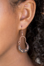 Load image into Gallery viewer, Industrially Indigenous - Copper Earrings - Paparazzi Jewelry