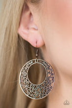 Load image into Gallery viewer, Wistfully Winchester - Copper Earrings - Paparazzi Jewelry