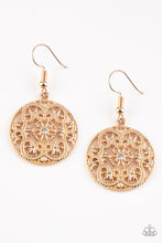 Load image into Gallery viewer, paparazzi-accessories-rochester-royale-gold-earrings