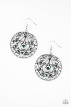Load image into Gallery viewer, paparazzi-accessories-choose-to-sparkle-green-earrings