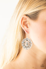 Load image into Gallery viewer, Choose To Sparkle - Green Earrings - Paparazzi Jewelry