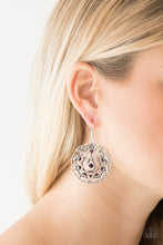 Load image into Gallery viewer, Choose To Sparkle - Purple Earrings - Paparazzi Jewelry