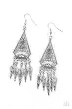 Load image into Gallery viewer, paparazzi-accessories-me-oh-mayan-silver-earrings