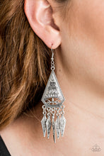 Load image into Gallery viewer, Me Oh MAYAN - Silver Earrings - Paparazzi Jewelry