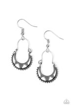 Load image into Gallery viewer, paparazzi-accessories-industrially-indigenous-silver-earrings