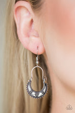 Load image into Gallery viewer, Industrially Indigenous - Silver Earrings - Paparazzi Jewelry