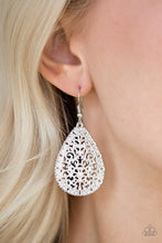 Load image into Gallery viewer, Indie Idol - White Earrings - Paparazzi Jewelry