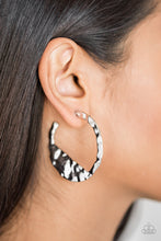 Load image into Gallery viewer, The BEAST Of Me - Silver Earrings - Paparazzi Jewelry