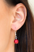 Load image into Gallery viewer, A Love For Luster - Red Necklace - Paparazzi Jewelry