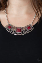 Load image into Gallery viewer, Feeling Inde-PENDANT - Red Necklace - Paparazzi Jewelry
