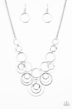 Load image into Gallery viewer, paparazzi-accessories-break-the-cycle-silver-necklace