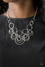 Load image into Gallery viewer, Break The Cycle - Silver Necklace - Paparazzi Jewelry