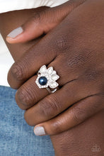 Load image into Gallery viewer, Crown Coronation - Blue Ring - Paparazzi Jewelry