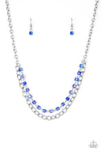 Load image into Gallery viewer, paparazzi-accessories-block-party-princess-blue-necklace