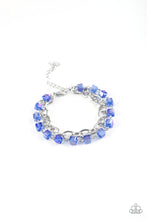 Load image into Gallery viewer, paparazzi-accessories-life-of-the-block-party-blue-bracelet