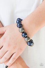 Load image into Gallery viewer, Humble Hustle - Blue Bracelet - Paparazzi Jewelry
