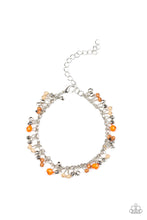 Load image into Gallery viewer, paparazzi-accessories-aquatic-adventure-orange-bracelet