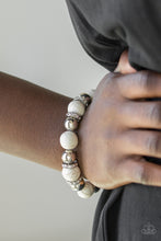 Load image into Gallery viewer, Ruling Class Radiance - White Bracelet - Paparazzi Jewelry