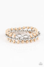 Load image into Gallery viewer, paparazzi-accessories-immeasurably-infinite-brown-bracelet