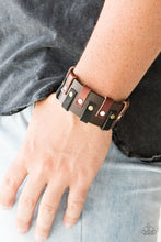 Load image into Gallery viewer, Modern Musketeer - Brown Bracelet - Paprazzi Jewelry