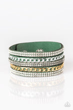 Load image into Gallery viewer, paparazzi-accessories-fashion-fiend-green-bracelet