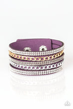 Load image into Gallery viewer, paparazzi-accessories-fashion-fiend-purple-bracelet