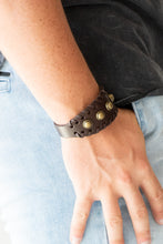 Load image into Gallery viewer, Urban Cowboy - Brown Bracelet - Paparazzi Jewelry