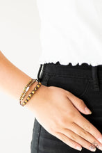 Load image into Gallery viewer, Trendy Tourist - Brass Bracelet - Paparazzi Jewelry