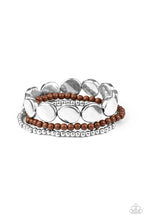 Load image into Gallery viewer, paparazzi-accessories-beyond-the-basics-brown-bracelet