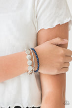 Load image into Gallery viewer, Beyond The Basics - Blue Bracelet - Paparazzi Jewelry