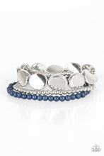 Load image into Gallery viewer, paparazzi-accessories-beyond-the-basics-blue-bracelet