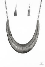 Load image into Gallery viewer, paparazzi-accessories-feast-or-famine-black-necklace