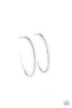 Load image into Gallery viewer, paparazzi-accessories-hoop-line-and-sinker-silver