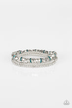 Load image into Gallery viewer, paparazzi-accessories-let-there-beam-light-blue-bracelet